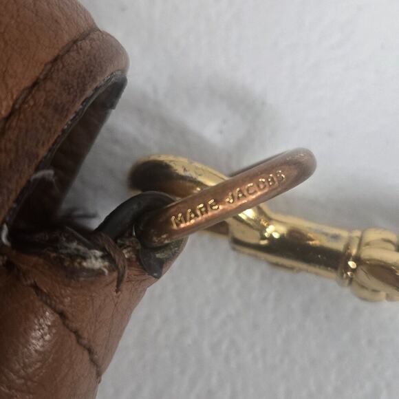 Marc Jacobs Saddle Crossbody Bag Tan Leather - Picture 6 of 14